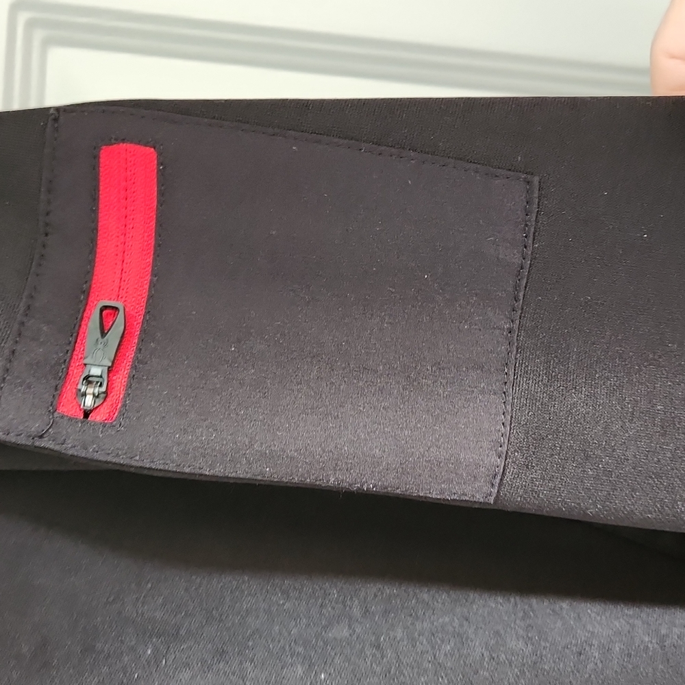 Spider Active ProW=B Pullover W Hood, Large, BLK, Rubber Blk & Red Spider Logo - Picture 8 of 11